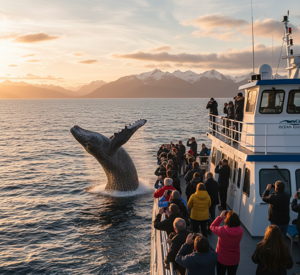 Whale Watching – Shared Boat Tour